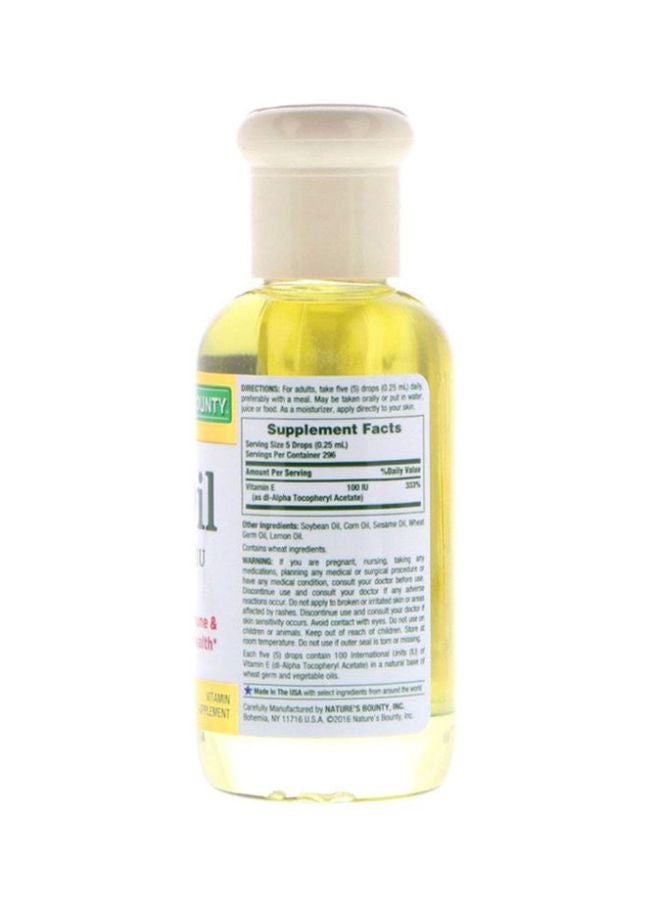 NATURE'S BOUNTY Vitamin E Oil 30000 IU 74ml  - Image 2