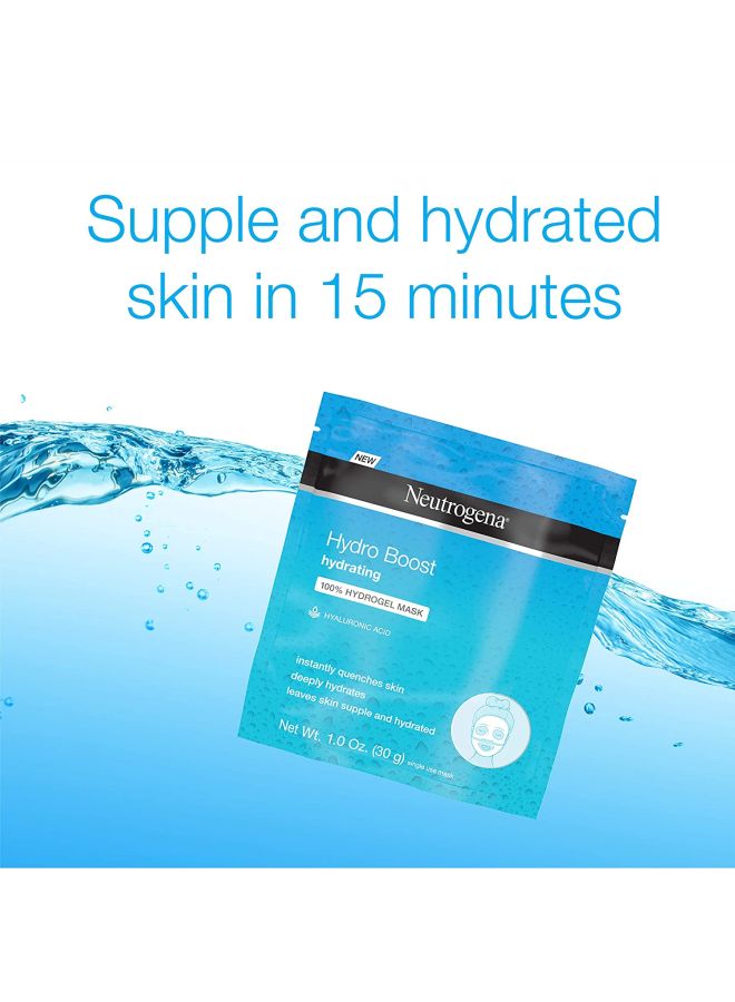 Neutrogena - Pack Of 12 Hydro Boost Hydrating Face Mask Blue 1.0 oz (30 ) per maskounce - Image 1