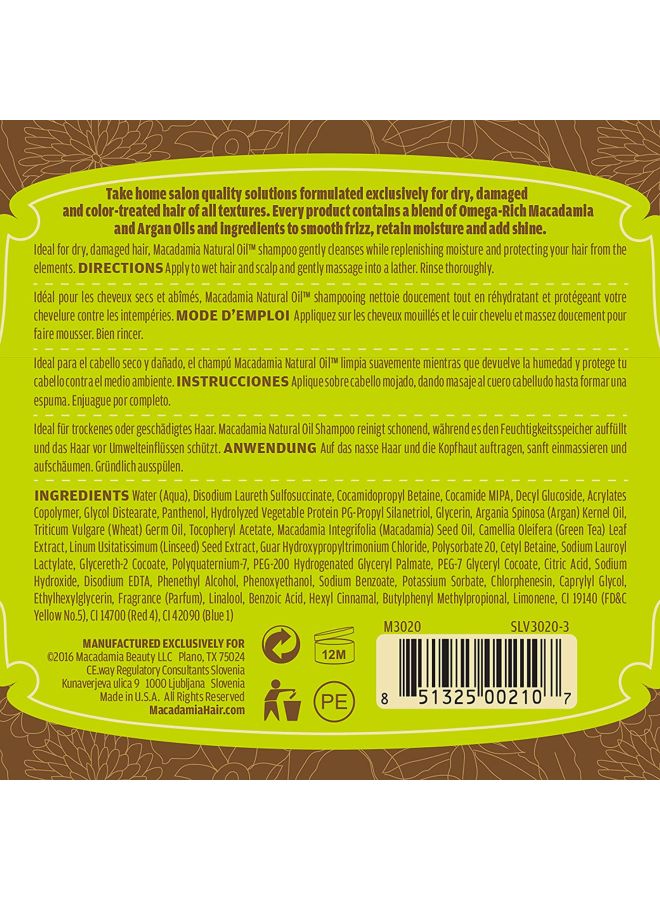 Macadamia Natural - Natural Oil Rejuvenating Shampoo 300ml - Image 1