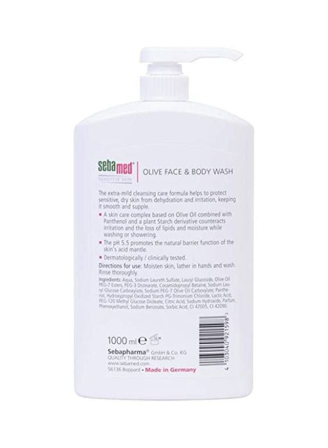Sebamed Olive Face And Body Wash - Image 2