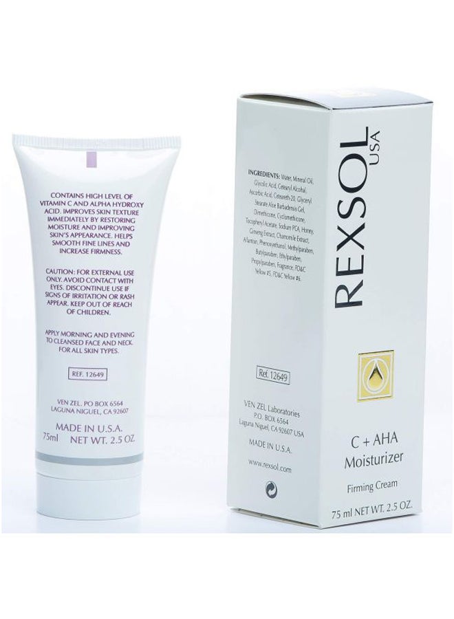 REXSOL C + AHA Moisturizer Firming Cream 75ml - Image 2