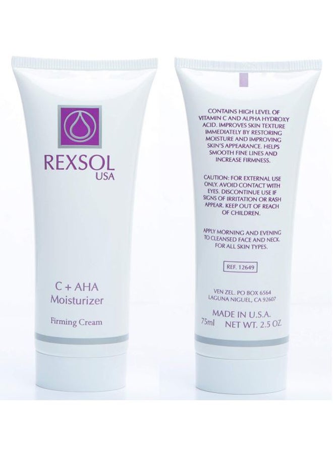 REXSOL C + AHA Moisturizer Firming Cream 75ml - Image 3