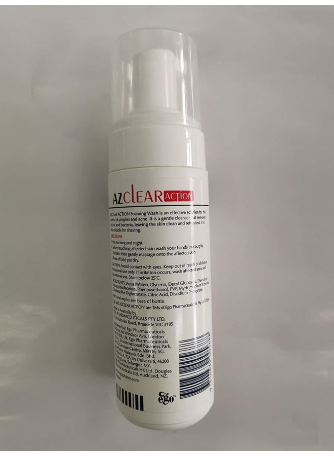 Ego - Azclear Action Foaming Wash 150ml - Image 1