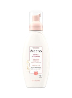 Aveeno Ultra-Calming Foaming Cleanser 180ml  - Image 1