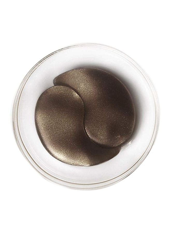 Petitfee - 60-Sheet Black Pearl and Gold Hydrogel Eye Patch 1.4grams - Image 1