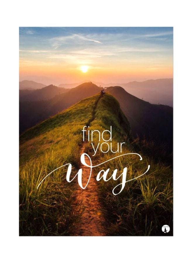 BP English Phrase Printed Mousepad Multicolour