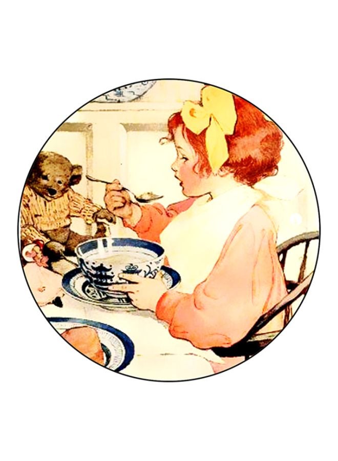 BP Vintage Art Printed Mousepad Multicolour