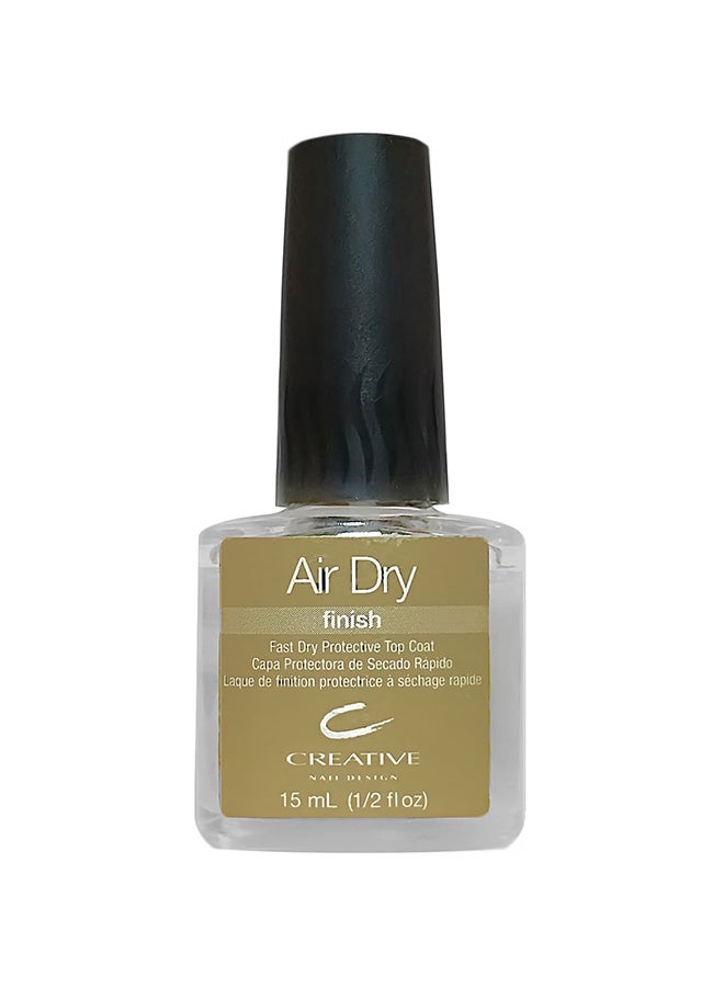 CND - Finish Air Dry Fast Top Coat Clear - Image 1