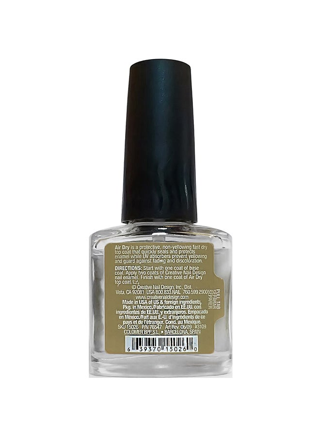 CND - Finish Air Dry Fast Top Coat Clear - Image 1