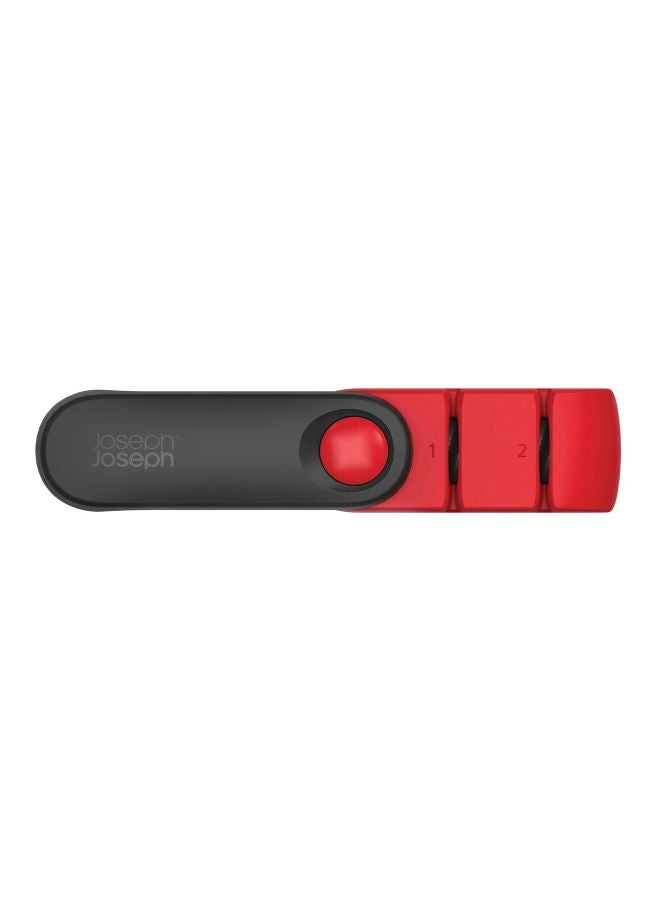 Joseph Joseph Rota Folding Knife Sharpener And Honer Red/Grey 4x12.8x4cm  - Image 2