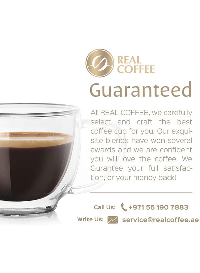 Real Coffee - Nespresso Compatible Dark Hot Chocolate, Caramel, Vanilla Mixed Coffee 30 Capsules 50grams Pack of 3 - Image 1