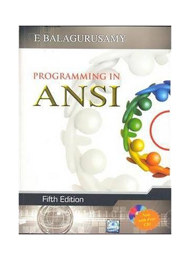 Programming In Ansi C paperback english