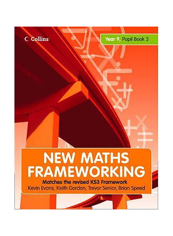 null - New Maths Frameworking Year 9: Pupil Book 3 Paperback English by Gordon Evans - Image 1
