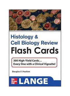 Histology And Cell Biology Review Flash Cards Hardcover English by Douglas Paulsen