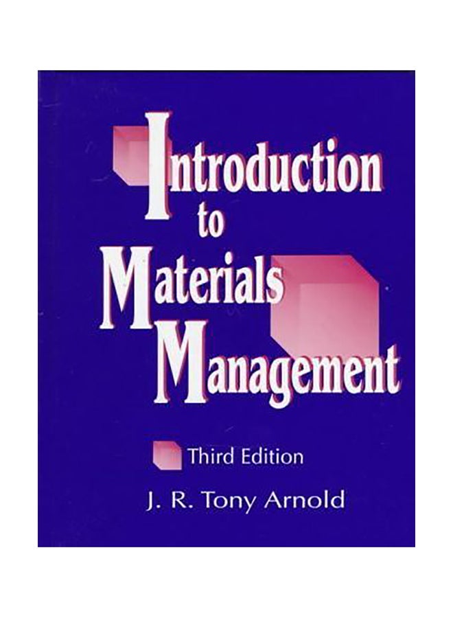 Introduction To Materials Management Hardcover English by J. R. Tony Arnold 