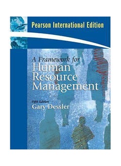 A Framework For Human Resource Management : International Edition Paperback English by Gary Dessler - v1605713928/N41943776A_1