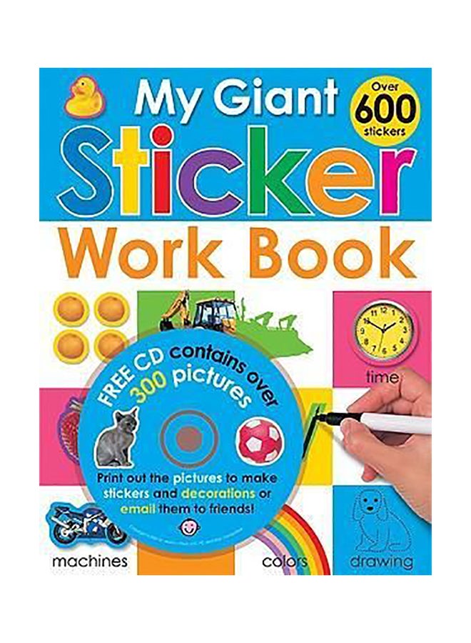 كتاب العمل الملصقات العملاق الخاص بي