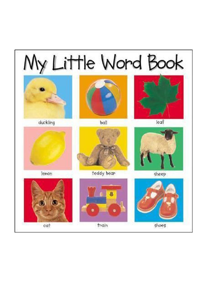 My Little Word Book Board Book English by Roger Priddy