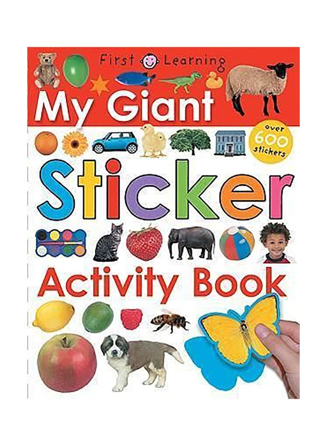 My Giant Sticker Activity Book Paperback English by Roger Priddy
