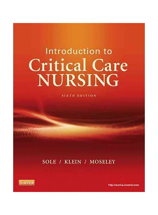 Introduction To Critical Care Nursing Paperback English by Mary Lou Sole - 01032018