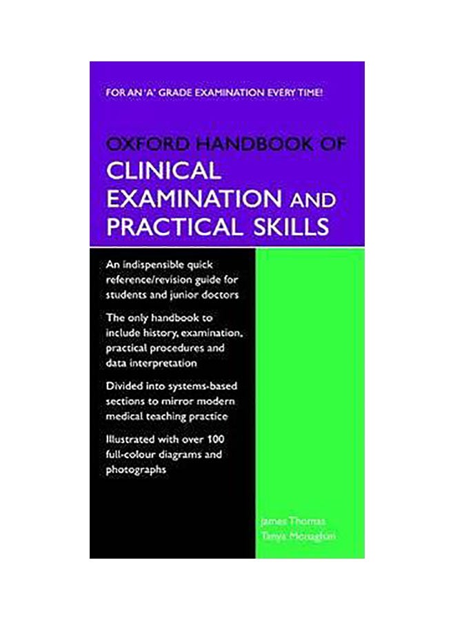 Oxford Handbook Of Clinical Examination And Practical Skills Paperback English by James Thomas