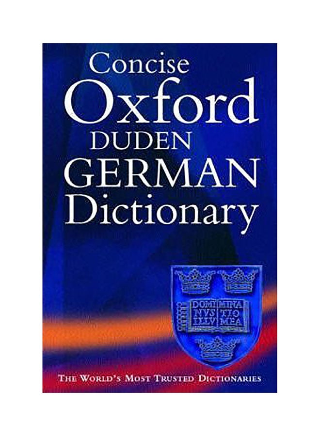 null - The Concise Oxford-Duden German Dictionary : English-German, German-English Hardcover English by M. Clark - Image 1