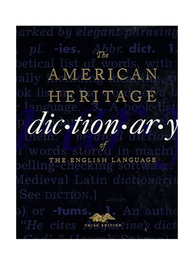 American Heritage Dictionary Of The English Language Hardcover English by American Heritage Dictionary - 1032018