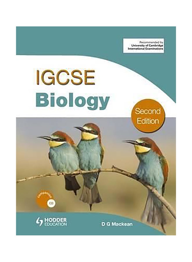 Cambridge Igcse Biology Paperback English by D. G. Mackean 