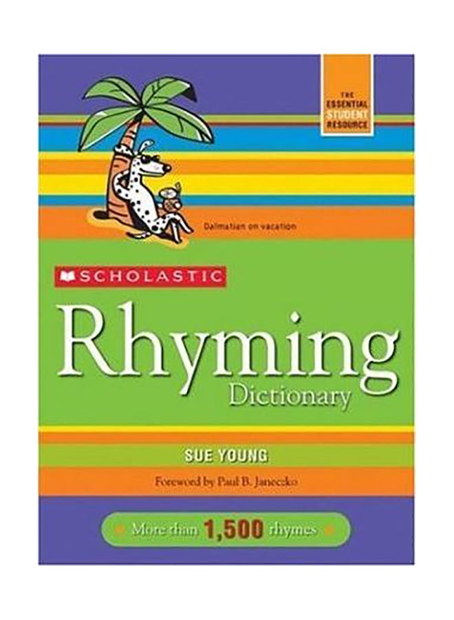 Rhyming Dictionary Paperback English by Sue Young