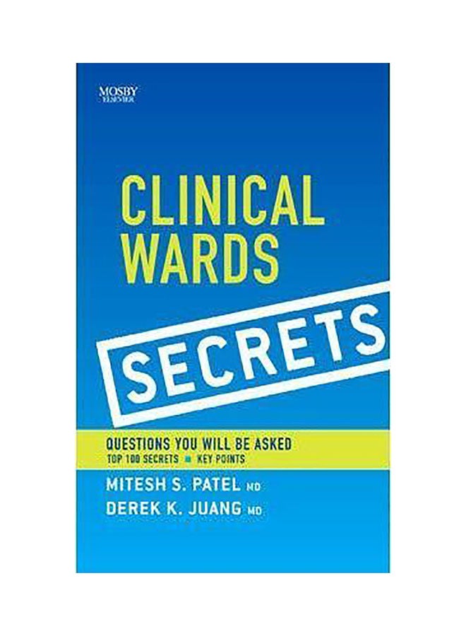 Clinical Wards Secrets Paperback English by Mitesh S. Patel - 01032018 