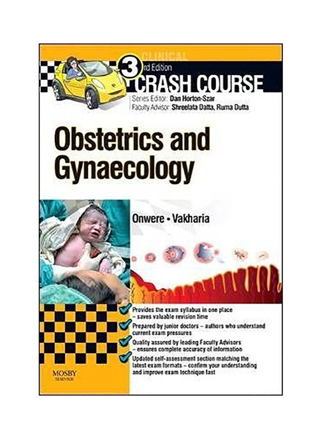Crash Course Obstetrics And Gynaecology Paperback English by Chidimma Onwere - 01032018 