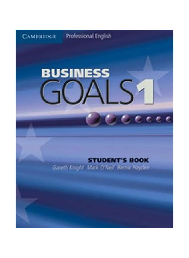 Business Goals 1 Student's Book Paperback English by Gareth Knight