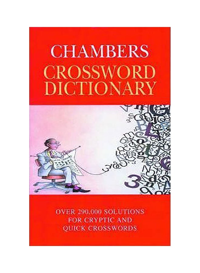 Chambers Crossword Dictionary Hardcover English by Chambers