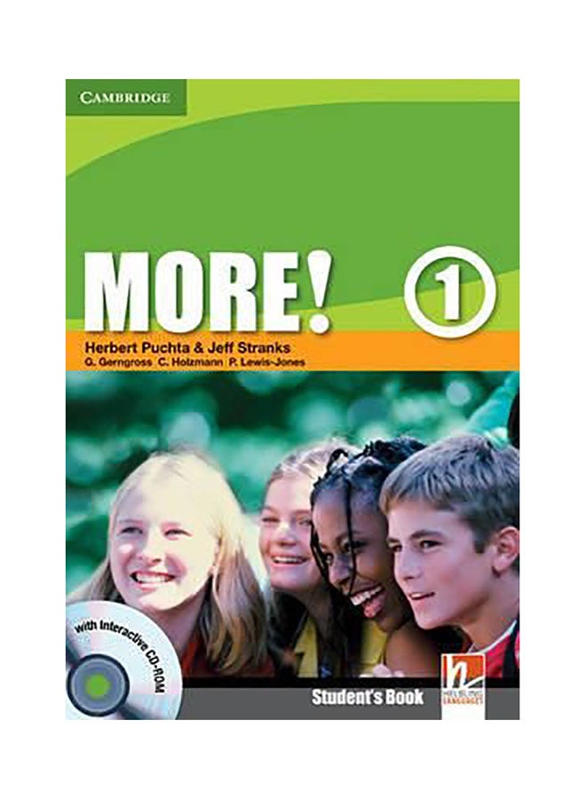More! Level 1 Student's Book With Interactive CD-ROM Paperback English by Herbert Puchta - 01032018