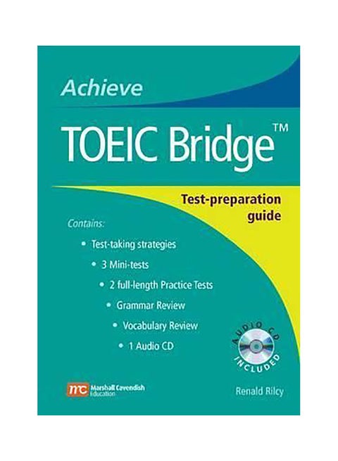 Achieve TOEIC Bridge With Audio CD : Test-Preparation Guide Paperback English by Renald Rilcy - 01032018