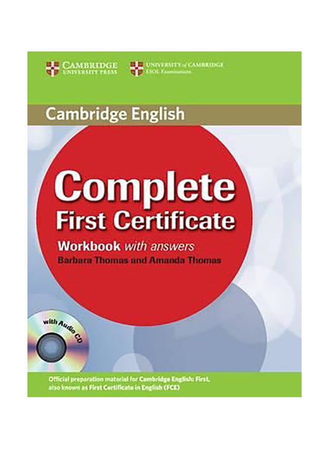 Complete First Certificate Paperback English by Amanda Thomas - 01032018