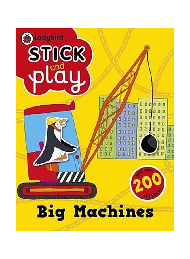 Big Machines: Ladybird Stick And Play Activity Book paperback english - 01032018 