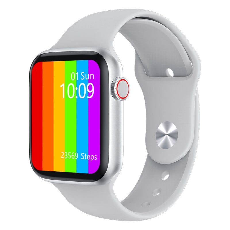 Smart Watch Fitness Tracker With 1.75'' Touch Screen White - Image 5