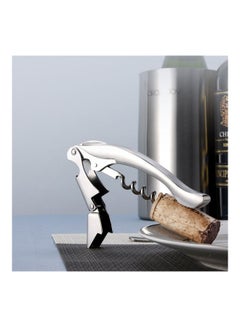 Circle Joy Stainless Steel Wine Opener Multifunctional Bottle Opener Professional Portable Screw Bottle Beer Openers Accessories Tool Sommelier Corkscrew Silver 15.5 x 2 x 5.3cm - v1605715481/N42458864A_6