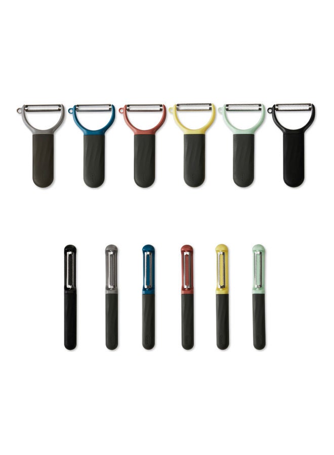 Generic - Multi-function Fruit Vegetable Potato Carrot Peeler Paring Knife Green/Black 18 x 4 x 6cm - Image 1