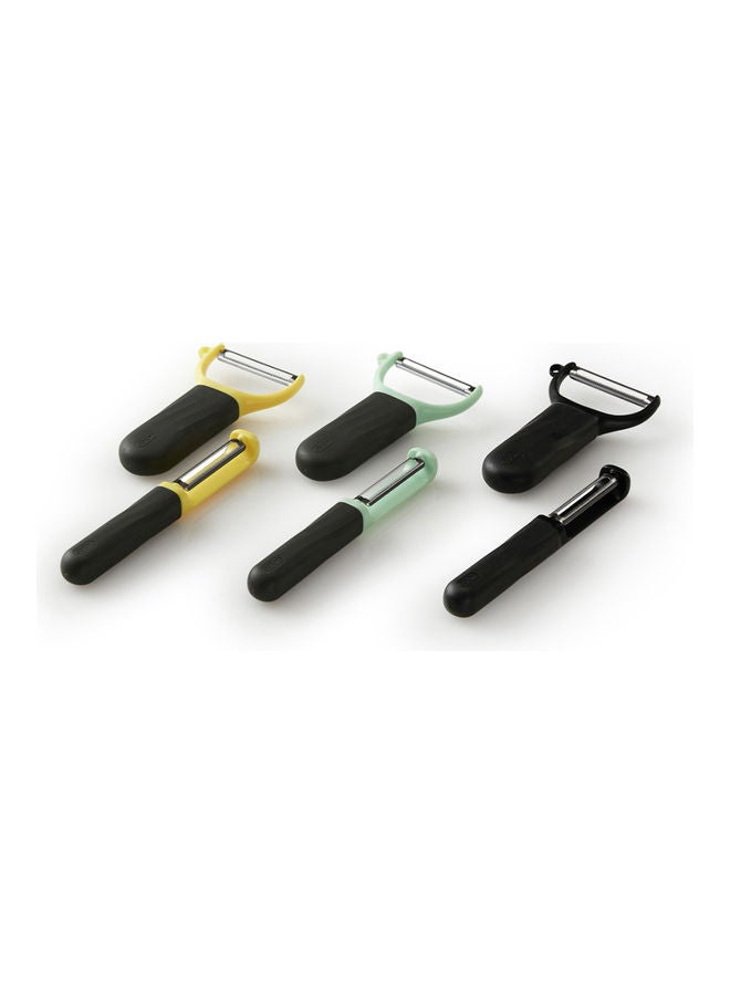 Generic - Multi-function Fruit Vegetable Potato Carrot Peeler Paring Knife Green/Black 18 x 4 x 6cm - Image 1