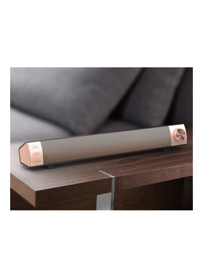 Bluetooth Soundbar V8372G-V Gold  - Image 2