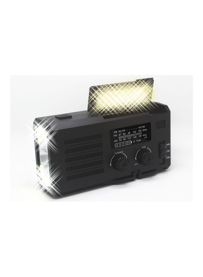 Portable Hand Crank Radio V8163BL-V Blue  - Image 4