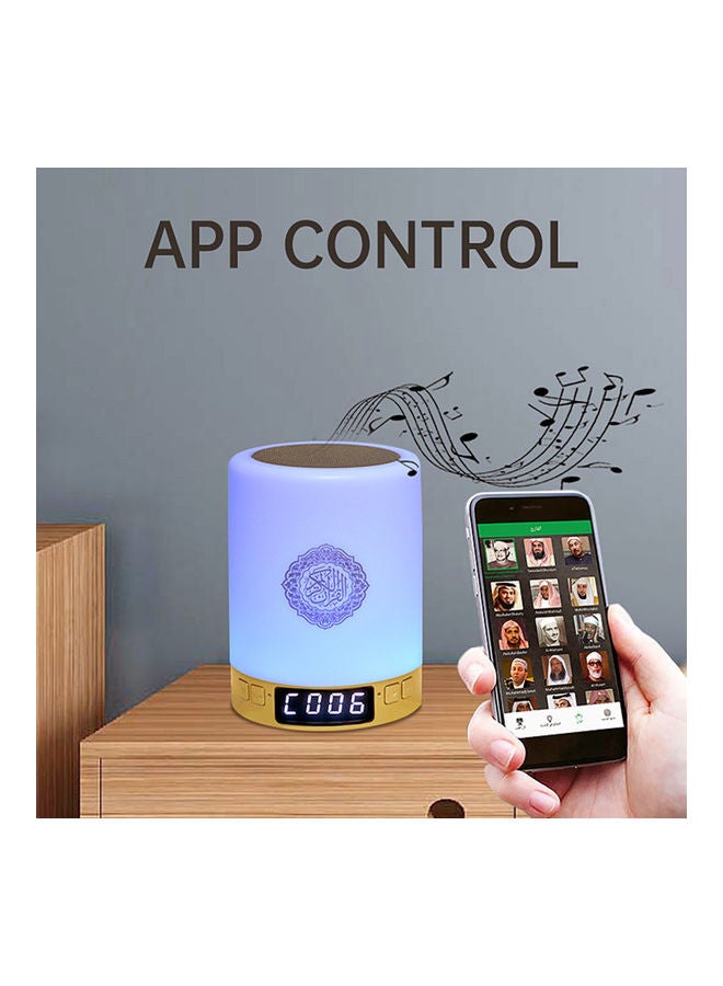 Intelligent BT Small Speaker 3D Around Portable Mini Qur'An Speaker White - Image 4