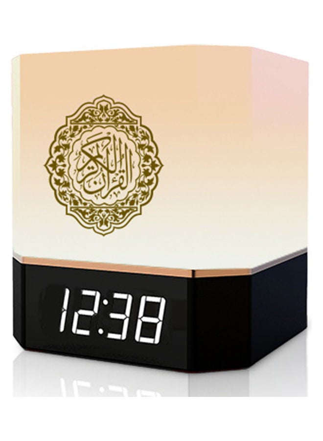 Intelligent BT Small Speaker 3D Arounded Portable Mini Qur'An Speaker QB303 White  - Image 1