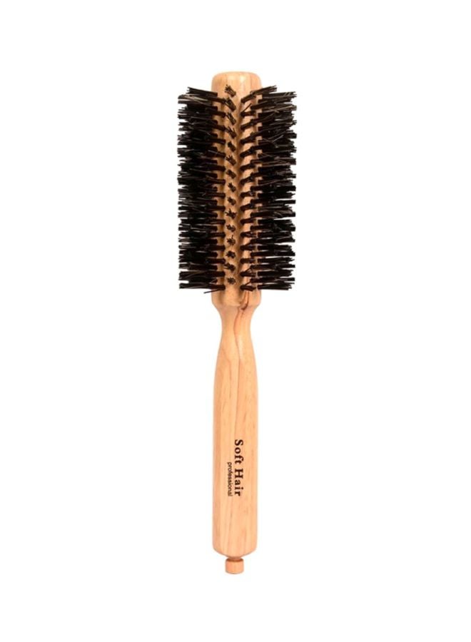 Soft Hair Heat Pro Hair Brush Beige/Black 14cm 