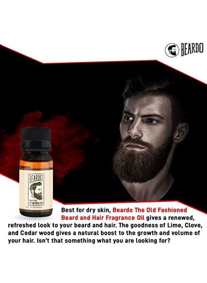 BEARDO The Old Fashioned Beard And Hair Fragrance Oil 30ml - Image 3