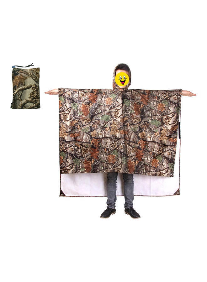 Generic 3 In 1 Backpack Raincoat Tent Beach Mat Sun Protection Canopy 20*10*20cm  - Image 1