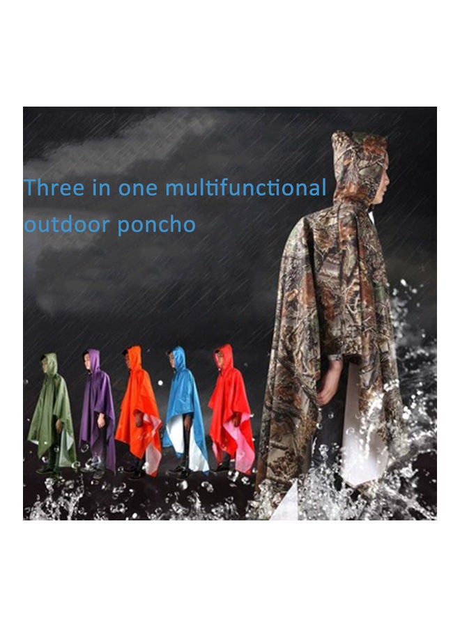 Generic 3 In 1 Backpack Raincoat Tent Beach Mat Sun Protection Canopy 20*10*20cm  - Image 3