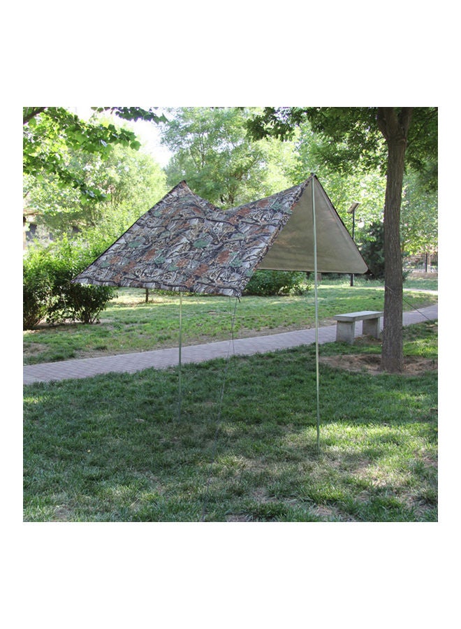 Generic 3 In 1 Backpack Raincoat Tent Beach Mat Sun Protection Canopy 20*10*20cm  - Image 5